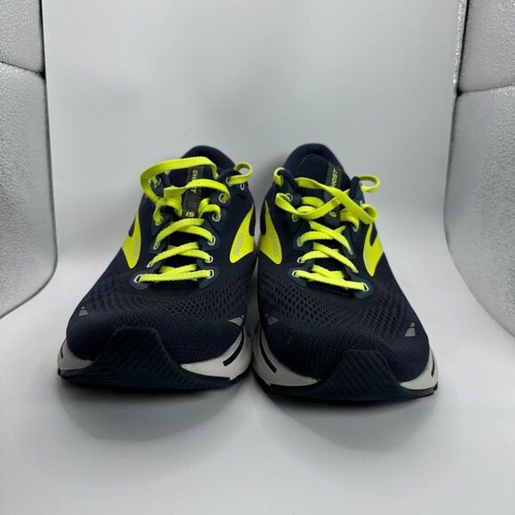 Brooks Ghost 15 Shoes Mens Size 10 Blue Yellow Running Cushioned Trainer main image 9